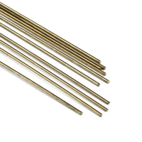 Tongkat Kimpalan Lebur Mudah, 10PCS, Suhu Rendah, 1.6mm x 250mm, Bahan Loyang, Dikimpal Wayar