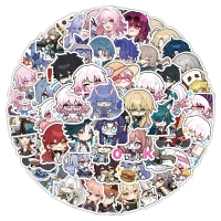พร้อมส่งNew ลายการ์ตูนอะนิเมะ ฮงไก Honkai Impact Honkai: Star Rail Sticker 60แผ่น กันน้ำ สติ๊กเกอร์ 