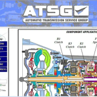 Auto software ATSG Automatic Transmissions Service Group Repair Information Car Repair Manuals 2009