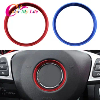 Color My Life Car Steering Wheel Circle Decoration Sequins Ring Trim for Mercedes Benz E200 E300 W212 2017 2018 Accessories