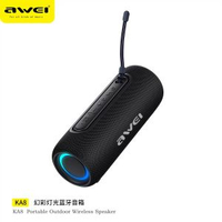 藍芽喇叭炫彩燈防水串聯雙喇叭手提電話電量提示戶外便攜電腦音響