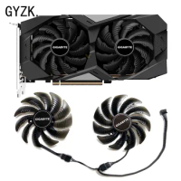 New For GIGABYTE Radeon RX5500XT 5600XT 6GB WINDFORCE OC Graphics Card Replacement Fan T129215SU