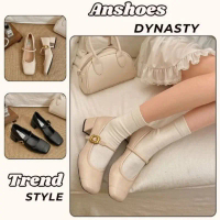 Giày Búp Bê Mary Jane, Giày Mary Jane Gót Cao Phù Hợp Mọi Phong Cách Phối Đồ N46 || AnshoesDynasty
