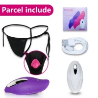 10 Speeds Wearable Clitoral Stimulator Panties Vibrating Egg Invisible Wireless Remote Control Vibrator Adult Sex Toys For Women