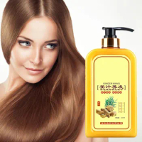 500ml Chinese Ginger Shampoo Ginger Hair Regrowth Shampoo Ginger Shampoo For Hair Loss Itchy Scalp Hair Growth, Greasy Hair