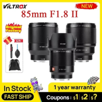 VILTROX 85mm F1.8 II Full Frame Auto Focus Lens for Sony E Canon RF Fuji X Nikon Z mount Camera Lens