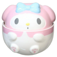 【震撼精品百貨】My Melody_美樂蒂~日本三麗鷗Sanrio 美樂蒂陶瓷造型碗附蓋-全身款*27892