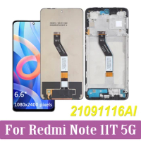 Original For Xiaomi Redmi Note 11T 5G 21091116AI LCD Display Touch Screen Digitizer Assembly For Redmi Note11T LCD