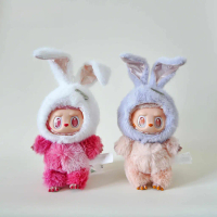 หมวกตุ๊กตา, DM, สำหรับตุ๊กตา Labubu 17 ซม. รุ่น v1 / v2 / v3, ชุดคอสเพลย์กระต่ายกระต่าย, พร้อมหมวก, 