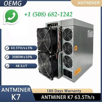 New Bitmain Antminer K7 63.5Th/s CKB Miner Nervos 3080W Power
