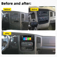 2 Din Android Stereo for For Dodge Ram 1500 / 2500 / 3500 2002 - 2005 7Inch Car Radio Multimedia Player GPS BT WIFI FM Aotoradio