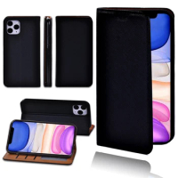 Mobile Phone Leather Pu Case Suitable for Apple IPHONE 11 PRO/5.8 2019 Flip Case Card Slots Wallet Protective Shell