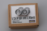 HobbyDesign 1/24 樹脂輪圈模型 19寸 10M.V2 HD03-0253