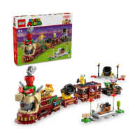 【LEGO 樂高】超級瑪利歐系列 71437 庫巴特快列車(互動式遊戲 任天堂 栗寶寶 奔奔 禮物)