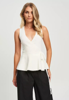 REUX Betty Wrap Top