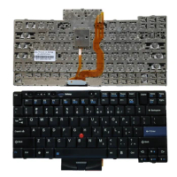 US/RU Laptop Keyboard for Lenovo Thinkpad T410 T410S T420 T420S X220 X220I X220S X220T T510 T520 W510 W520