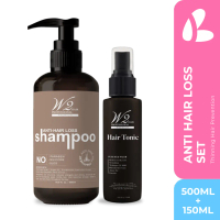 W2 Anti-Hair Loss Shampoo & Tonic for Hair Fall Control