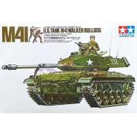 TAMIYA 35055 ชุดประกอบจำลองมาตราส่วน 1:35 U.S. M41 WALKER BULLDOG ต้องไปสร้างและทำสีเอง ตัว  ต่อ  แม