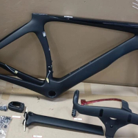 T1100 UD New Carbon Road Bicycle Frame Full Carbon Fiber Road Bike Frameset + Handlebar Racing Frames 30 Colors Available
