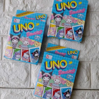 Kad Permainan Uno Watak Keluarga Sanrio Fancy / Beg Hadiah atau Cenderamata / Sanrio Characters Fami