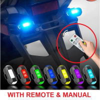 TERBARU LAMPU LED STROBO 7 WARNA SAFETY SEIN DIP LED STROBE DEPAN BELAKANG SEPEDA MOTOR STROBO MOBIL