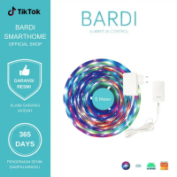 Bardi Smart Led Flowing Strip 5M Dengan Adaptor - Lampu Pintar Beralur Wi-Fi 2.4Ghz 350 Lumen 16 Jut
