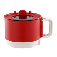 Mini Electric Pot Electric Lazy Pot Noodle Mini Hot Pot Portable Pot Electric Ramen Cooker Multifunctional Mini Pot Rapid Noodle