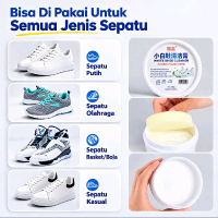 Pembersih Sepatu Super Ampuh Free Spons - White Shoes Cleaner