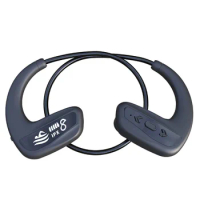 Bluetooth Bone Conduction Headphones IPX8 Wireless Waterproof Earphones Sport Swimming Headset 16G RAM Music MP3 Player with Mic