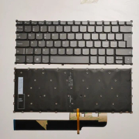 Original New DN Denmark Language For Lenovo Ideapad S540-14API S540-14IML Grey Backlight Laptop Keyboard 20PTDH5336