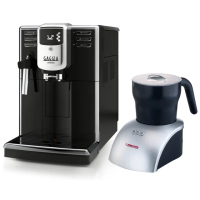 【GAGGIA】ANIMA 全自動咖啡機 110V+TIAMO 冰熱兩用電動奶泡壺 300ml(HG7272+HG2409)