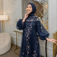 MYLYF OFFICIAL - MIKHA DRESS - RAYA SERIES - A LINE - GAUN - PANJANG - RESEPSI LAMARAN PREWED LEBARA