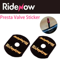 Ridenow Bicycle Presta Valve Rim Sticker for MTB Road Gravel Bike Valve Sticker Carbon Fiber Rim Protection Pad Cycling Tube