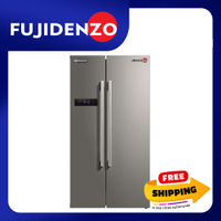 Fujidenzo 20 cu. ft. HD Inverter Side by Side Refrigerator ISR-20 SS (Stainless Steel)