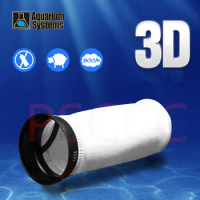 Aquarium Felt Filter Sock with Plastic Ring Fish tank Marine Mesh Sump filtration Bags New material 150 200 Micron