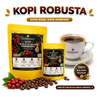 Velmora Kopi Premium Petik Buah Merah 100% Asli 200 gram Coffee Robusta Aroma Harum Rasa Semilang Bi