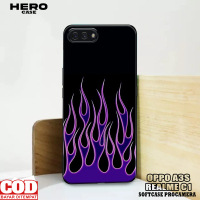 Case For OPPO A3S / REALME C1 - casing OPPO A3S / RELME C1 Flame - Case Custom - Case Pro Camera - S