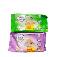 Cussons Baby Tisu Basah 3 x 90gr