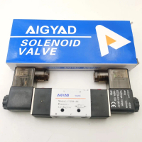 Inap solenoid pneumatik AIGYAD 4V220 08 4V330C 103V220 08 injap beralur dua arah lima cara