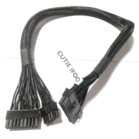 24Pin Mainboard Power Supply Cable For Seasonic KM3 PSU SeriesATX Module 60cm 18AWG Pure Copper Wire