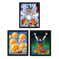 *【七龍珠】DRAGON BALL 3D海報-龍珠神龍/孫悟空龜派氣功/悟空賽亞人