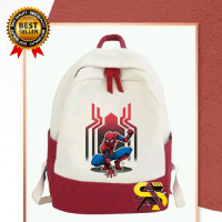 TAS RANSEL BACKPACK ANAK SPIDERMAN FRE NAMA