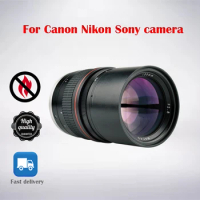 135mm F/2.8 18° Full Frame Manual Lens for Canon Nikon Sony Mount DSLRs