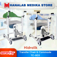 SerenityTransfer Chair & Commode TC-803 / Kursi Roda Transfer BAB HIDROLIK