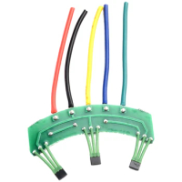 Ebike Hall Sensor With Cable 120° 43F PCB Cable For Tricycle Differential Motor Bike Hall Sensor With Cable For 3wheel Differen