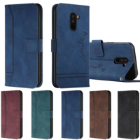 Suede Flip Wallet Case For Xiaomi Poco X3 Pro F3 GT M3 Pro 5G NFC Pocophone F1 C3 M2 Case For Xaomi PocoX3 Pro Leather Phone Cov