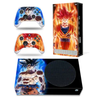 Dragon Ball Anime Skin Sticker Decal Cover for Xbox Series S Console and 2 Controllers Xbox Series S Skin Sticker Vinyl