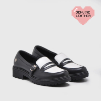 Zaine Loafer Genuine Leather Monochrome