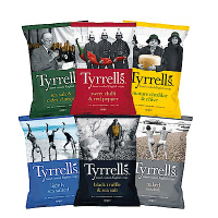 Tyrrell's 泰勒思 英國洋芋片系列150g 八款任選5包超值組