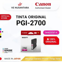 Tinta Original Canon 2700 Cyan PGI-2700C - Tinta Canon MAXIFY iB4170 MB5170 MB5470 - Tinta Cartridge